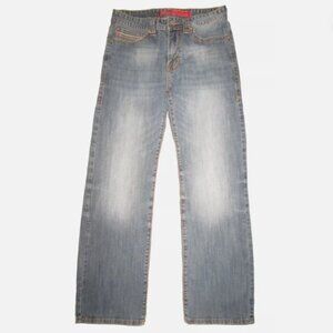 Rock & Roll Double Barrel Relaxed Straight Jeans Mens Tag 31x32 - Measures 30x30